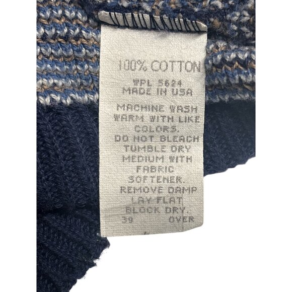 Vintage Sundog Martha’s Vineyard Sailboat Sweater | 80s Coastal Knit Art Scene | - Picture 8 of 11